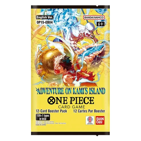 One Piece Card Game: OP15 - Adventure on Kami's Island Booster Pack