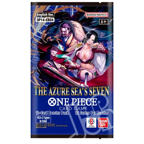 One Piece Card Game: OP14 - The Azure Sea's Seven Booster Pack